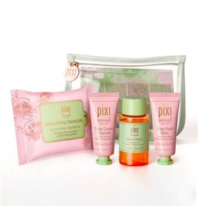 PIXI SKINTREATS ROSE GLOW ROUTINE SET (NEW WITH TAGS)